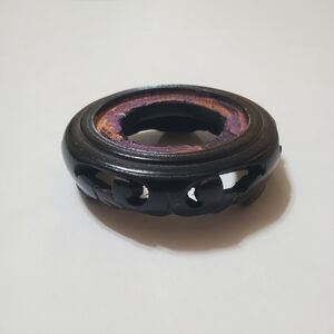 Asian Carved Wooden Stand